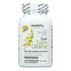 Health Plus - Super Colon Cleanse - 120 Capsules