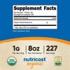 Nutricost Organic Reishi Mushroom Powder 0.5LB (8oz) - USDA Certified Supplement