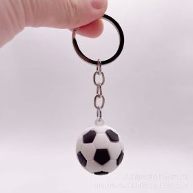 Volleyball Keychain Charm Student Sports (Color: Football)