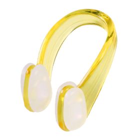 Waterproof Silicone Pool Accessories Swim Earplug Swimming Nose Clip Earplug Suit (Color: White)